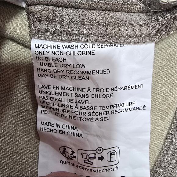 Zemeta Attic Box Tie Micro Skirt in Taupe - Picture 8 of 10